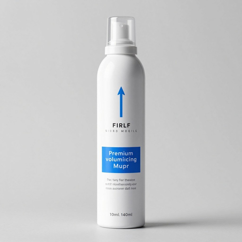 Volumizing mousse for fine hair styling