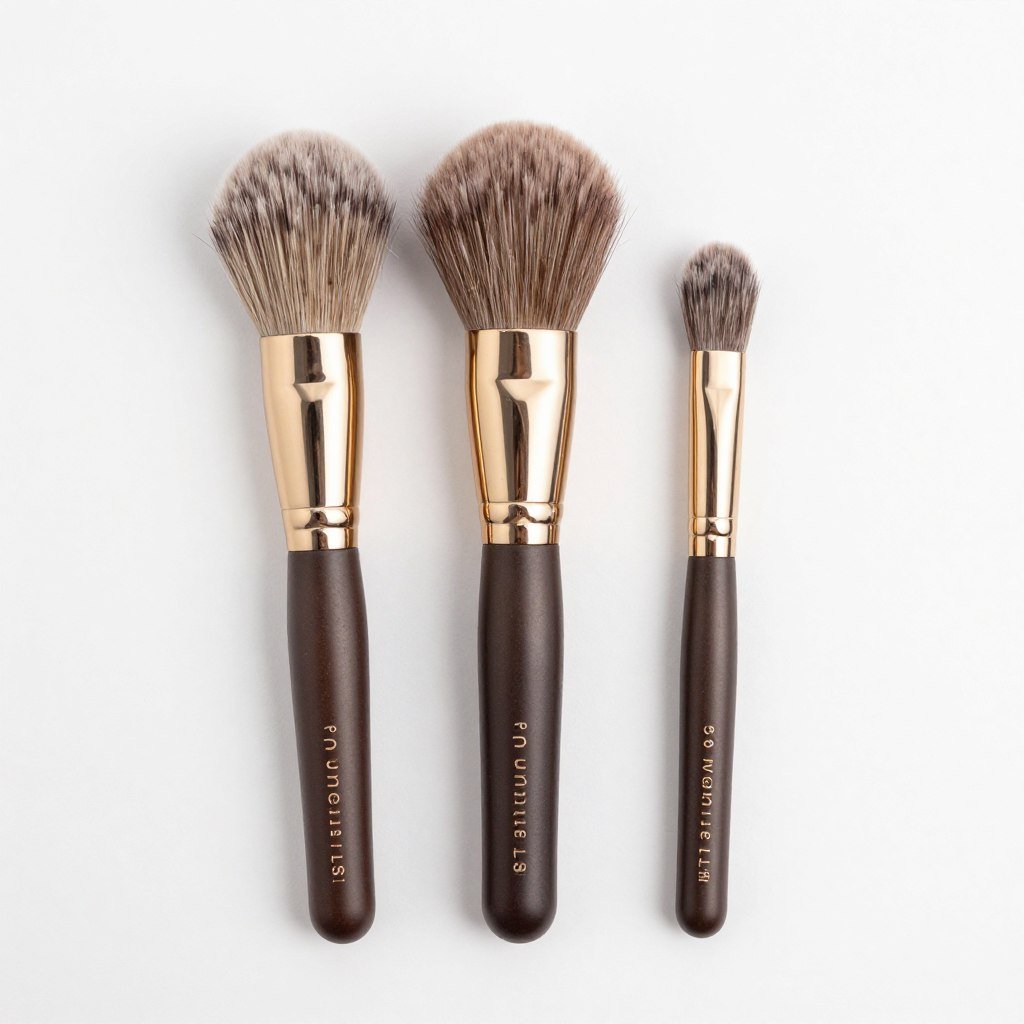 Volumizing round brush set for styling thin hair bobs