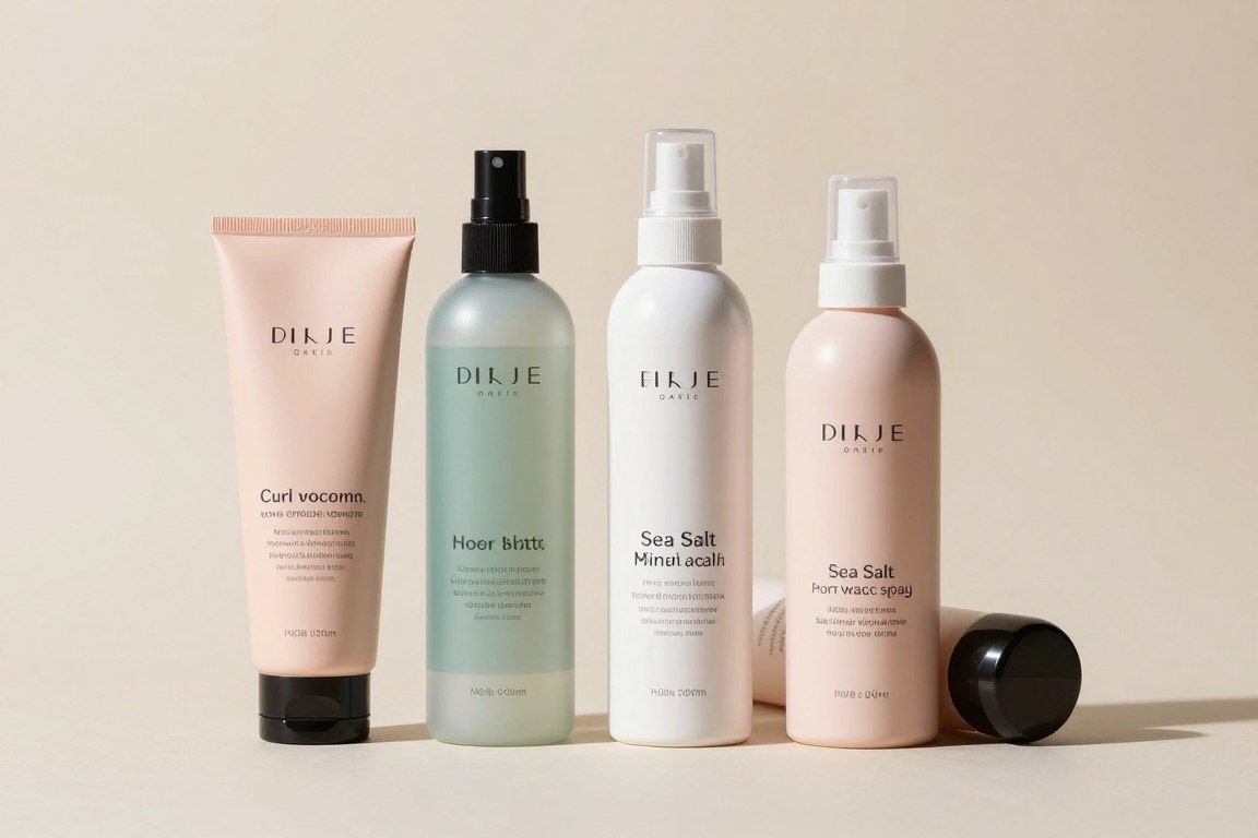 Wave-enhancing products for thin wavy hair