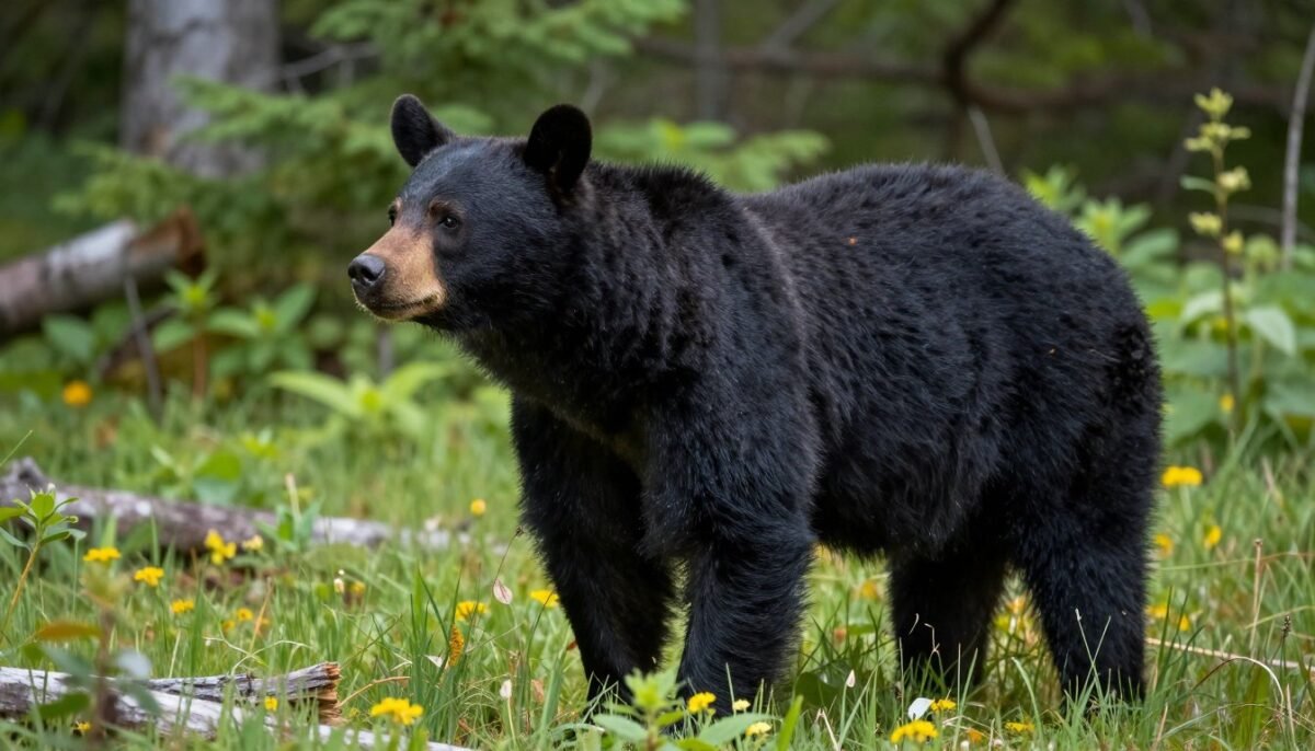 Wildlife in Great Smoky Mountains near Dancing Bear Lodge area