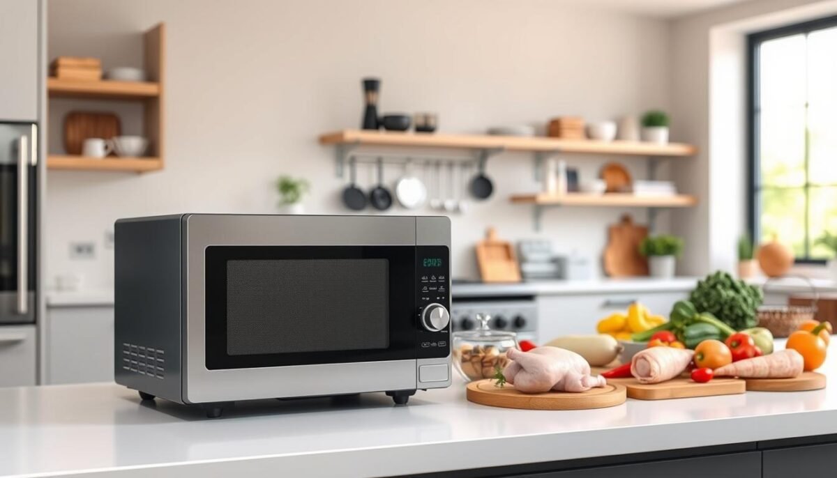 air fry microwave setup