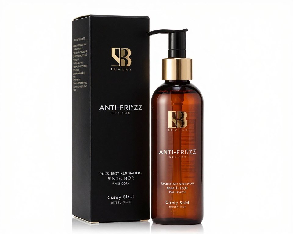 anti-frizz serum for curly hair