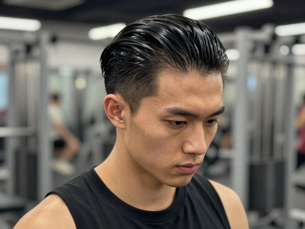 athletic slick back functional sports styling