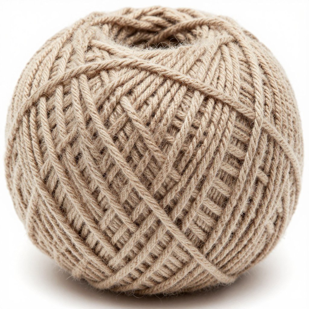 ball of chunky bernat yarn