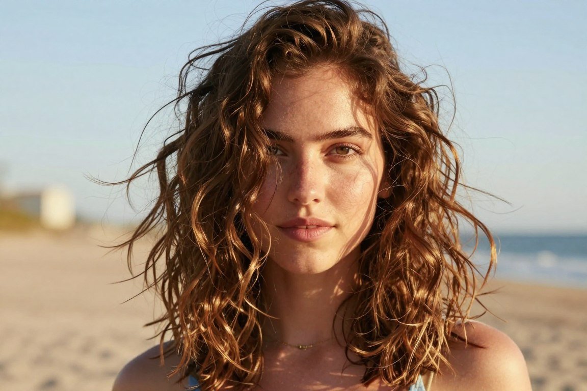beachy waves lob creating relaxed textured summer style