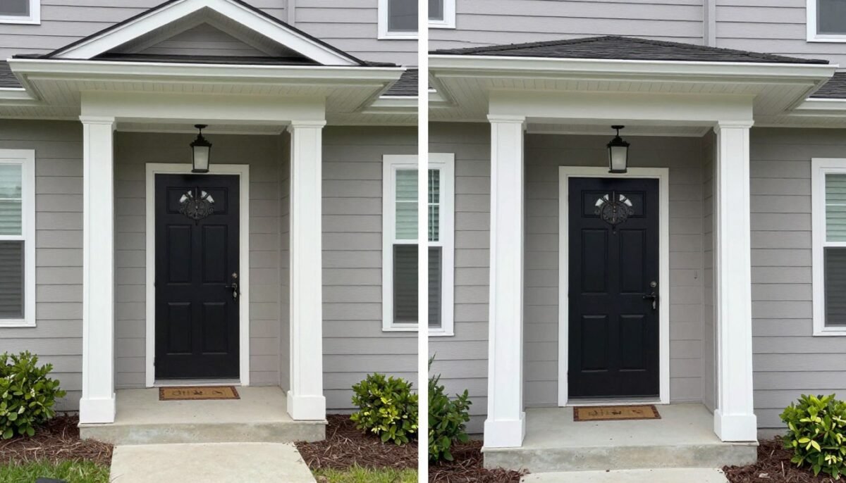 beautiful small front porch transformation showing before and after modern design beautiful small front porch transformation showing before and after modern design