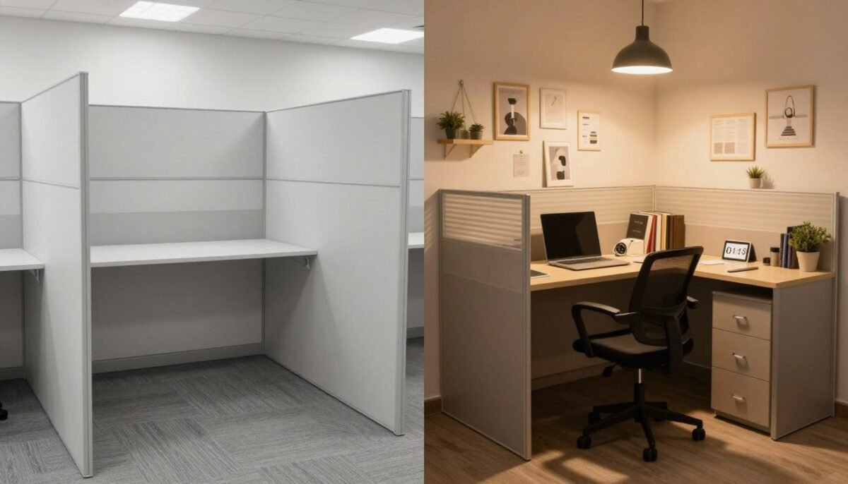 before and after cubicle transformation before and after cubicle transformation