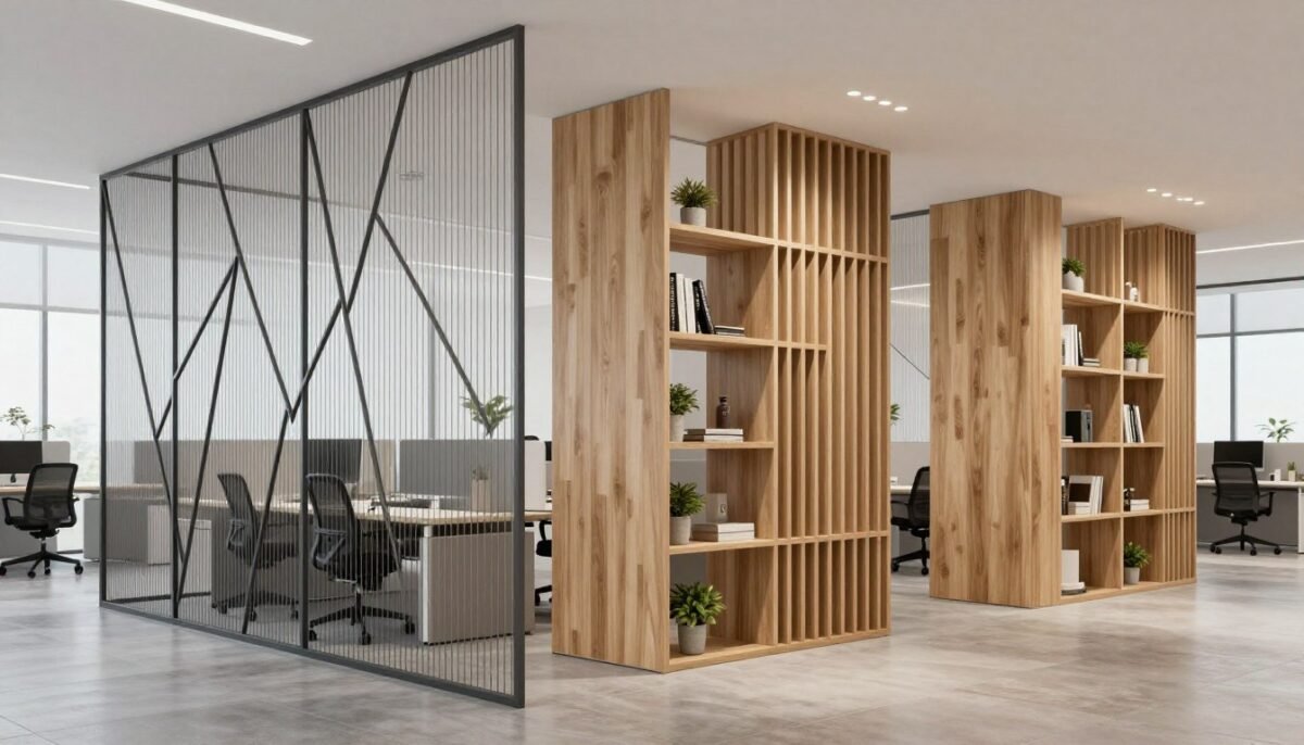 creative office partitions and dividers