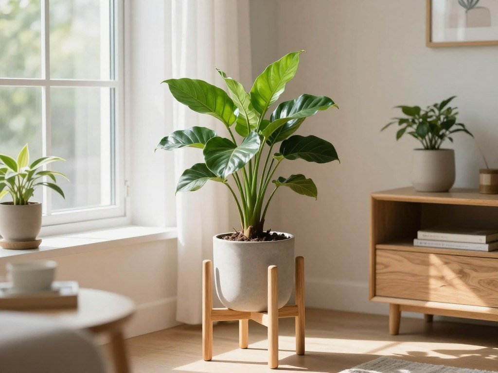 decorative indoor plant potted greenery home decor