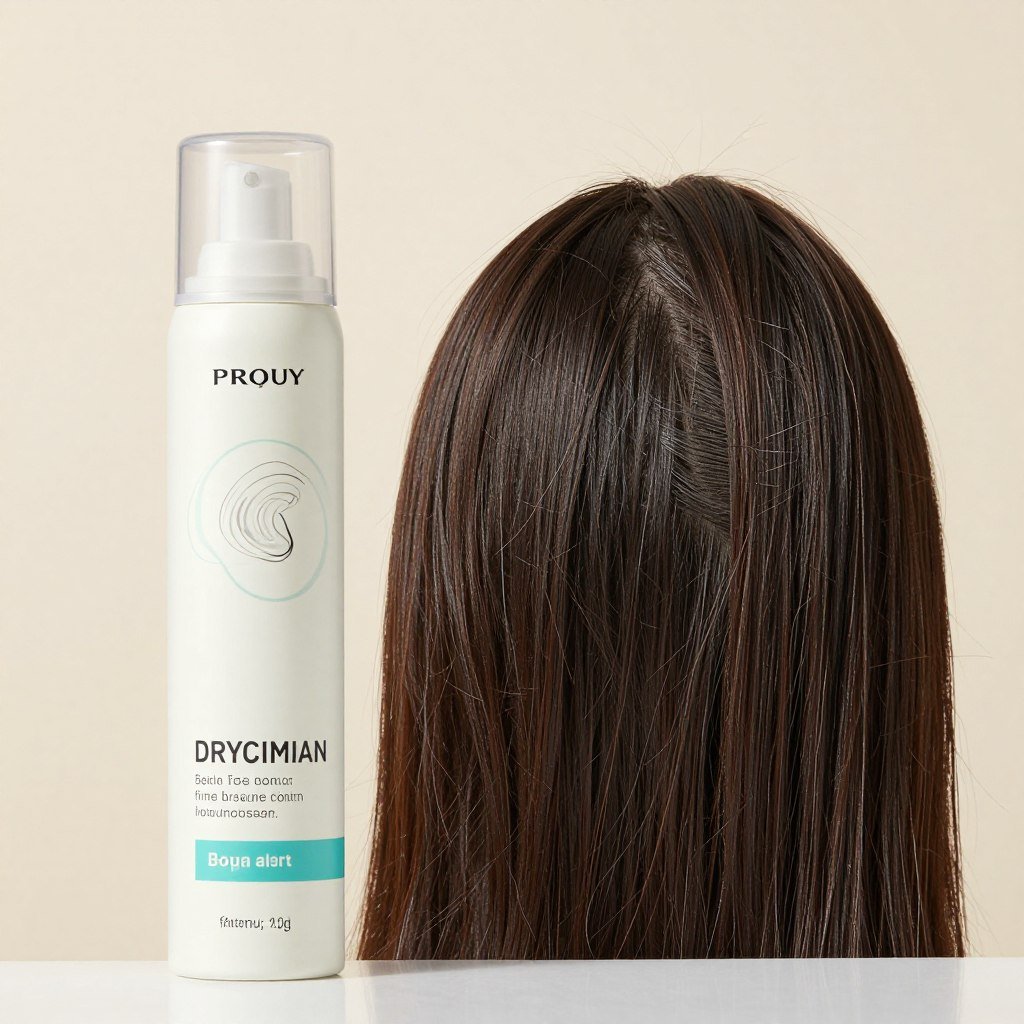 dry shampoo for volume and freshness in thin hair