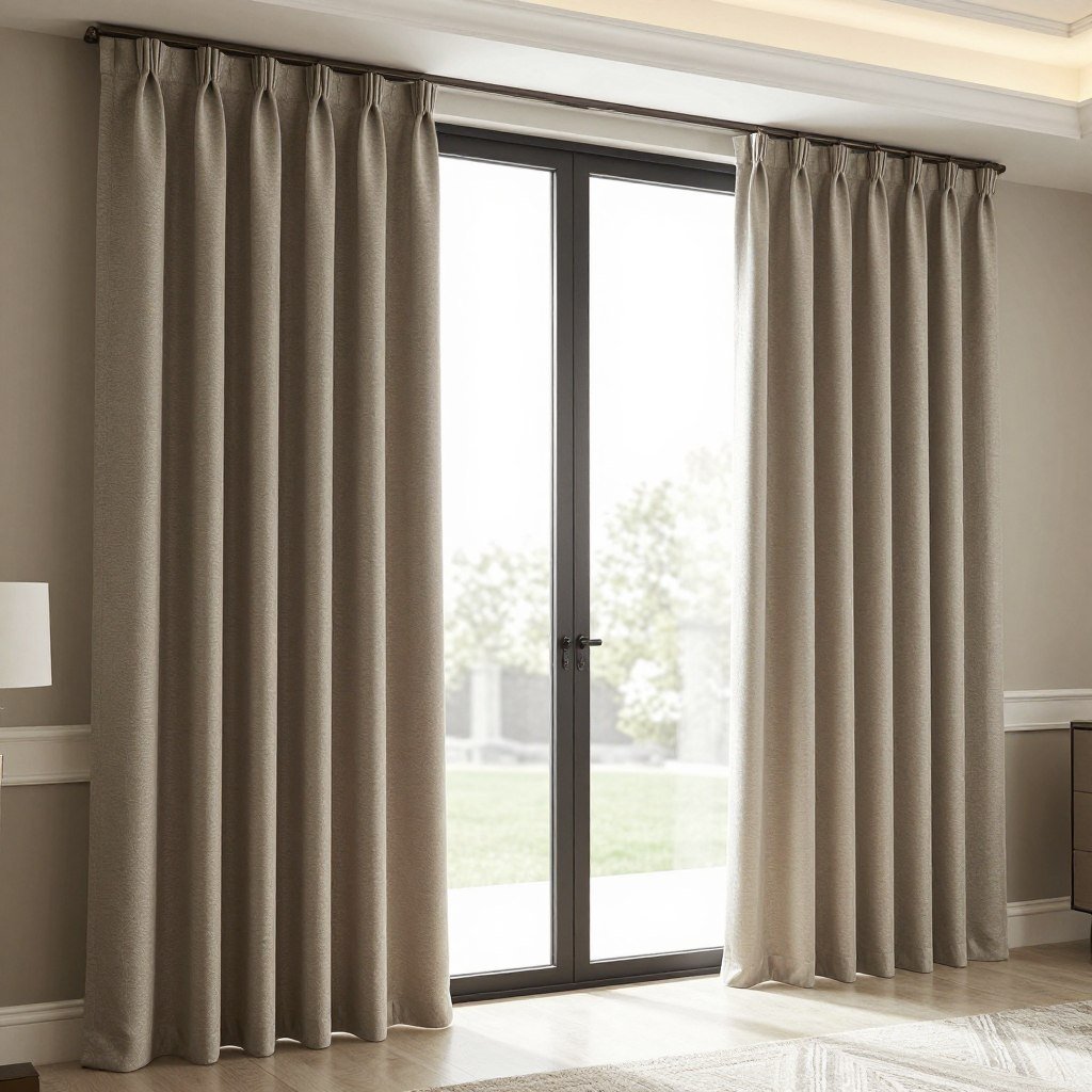 elegant custom drapery