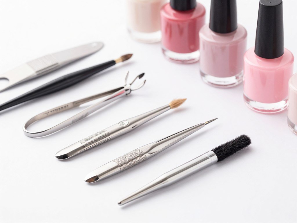 french tip nail tools and guides