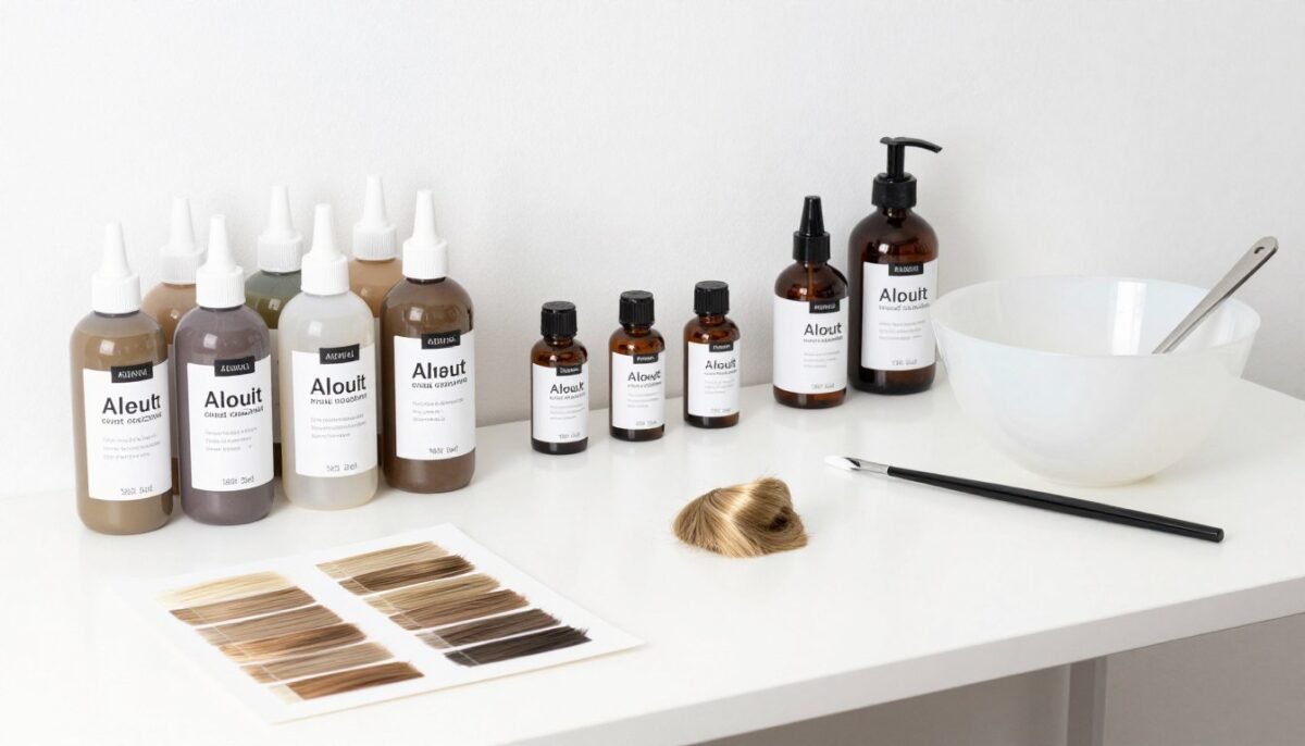 hair color formulation for ash blonde