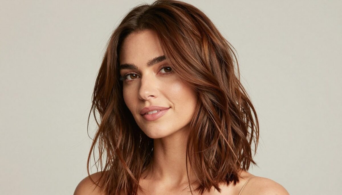 healthy lob on thin hair demonstrating proper care and styling