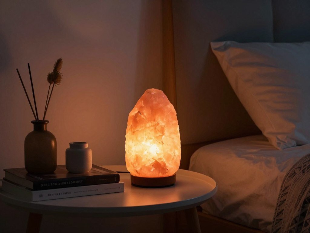 himalayan salt lamp ambient lighting decorative home accessory
