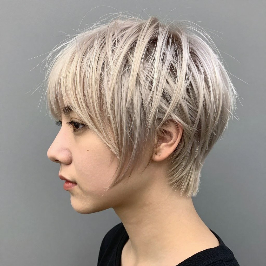 layered pixie fine thin hair haircut