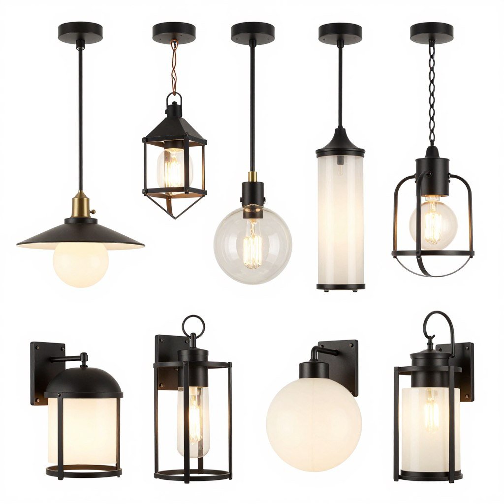 modern outdoor lighting products for small porch spaces