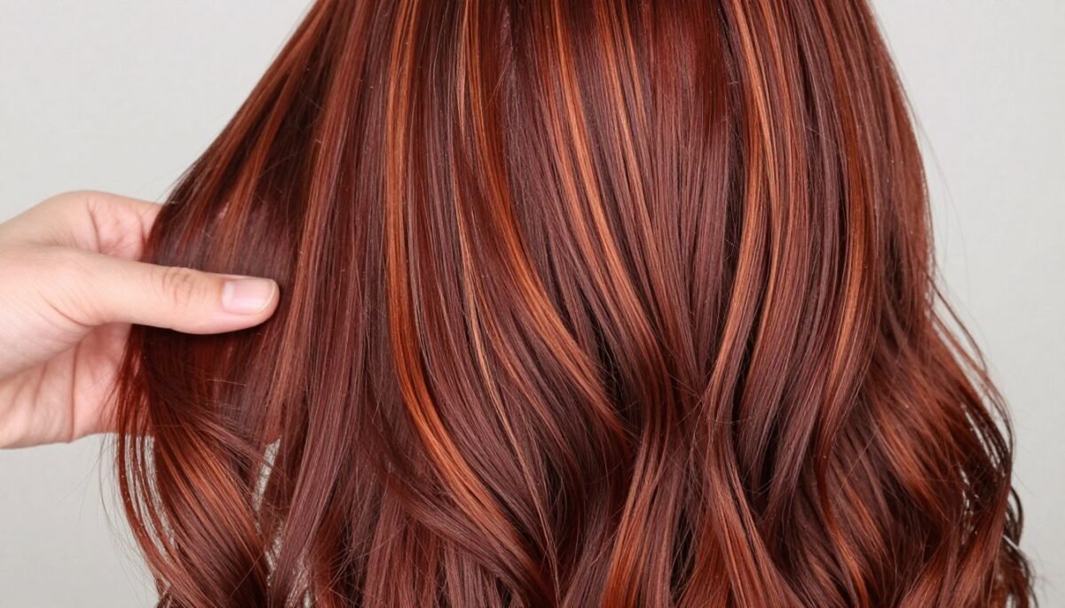 natural red copper hair color shades