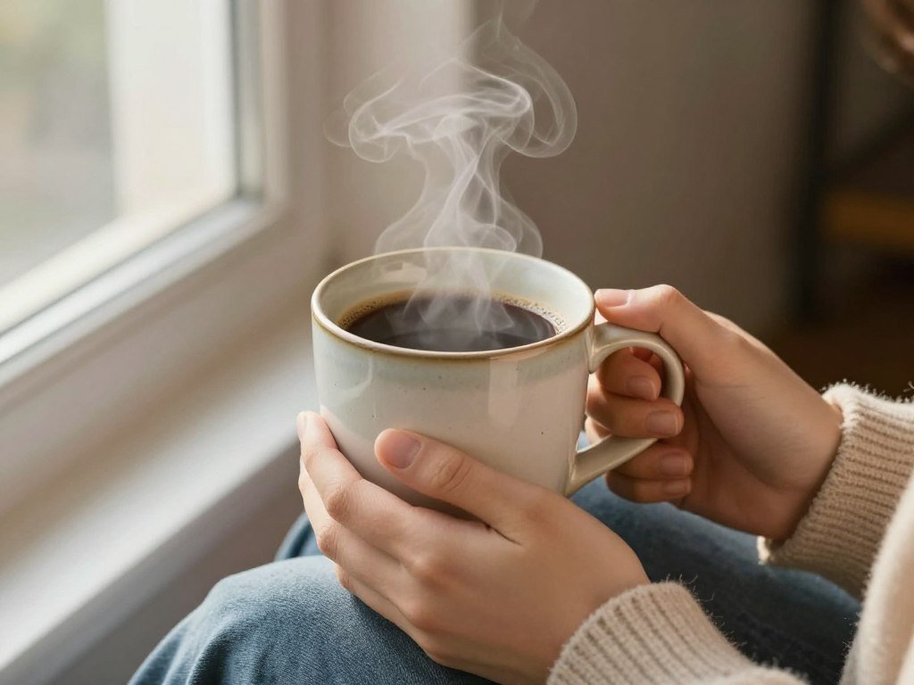 quality coffee mug ceramic keeps drinks warm comfortable handle