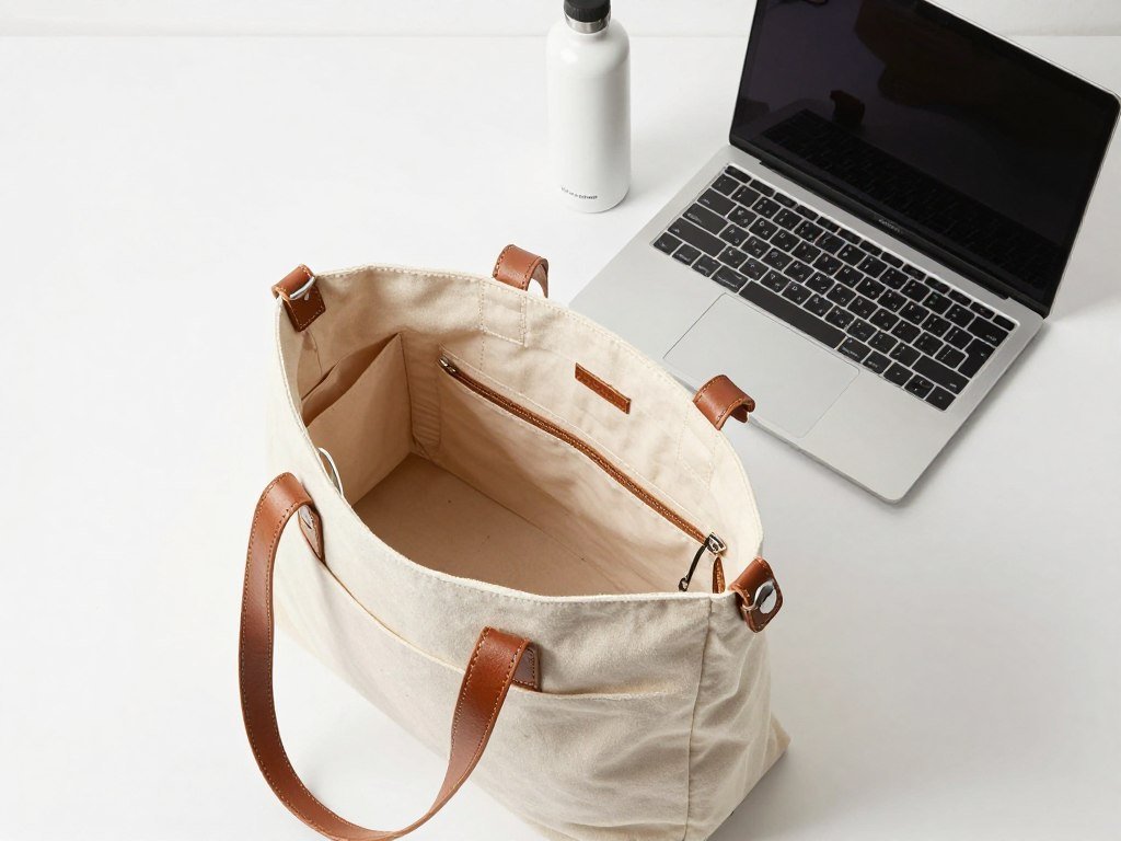 quality tote bag canvas durable compartments everyday use