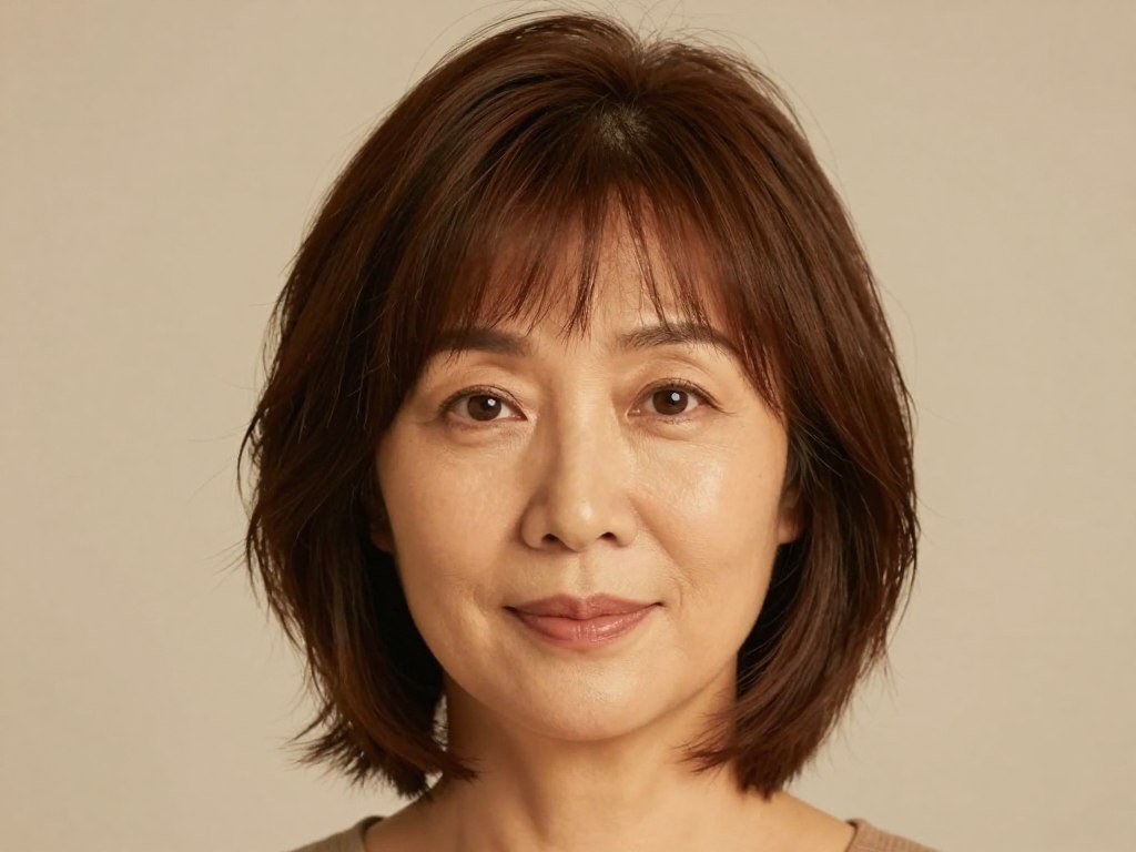 shag haircut for square face shape with softening layers