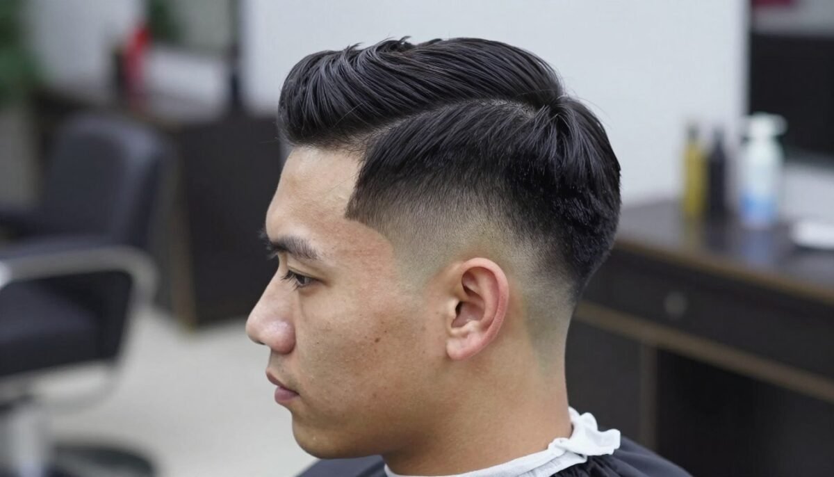 slick back fade haircut contemporary style slick back fade haircut contemporary style