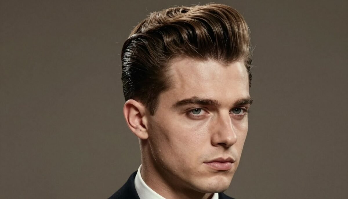 slick back pompadour vintage modern fusion slick back pompadour vintage modern fusion