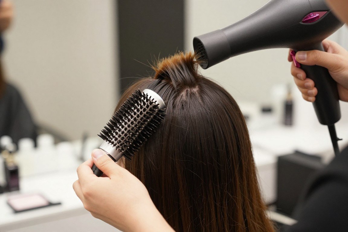 styling graduated layers with round brush for volume