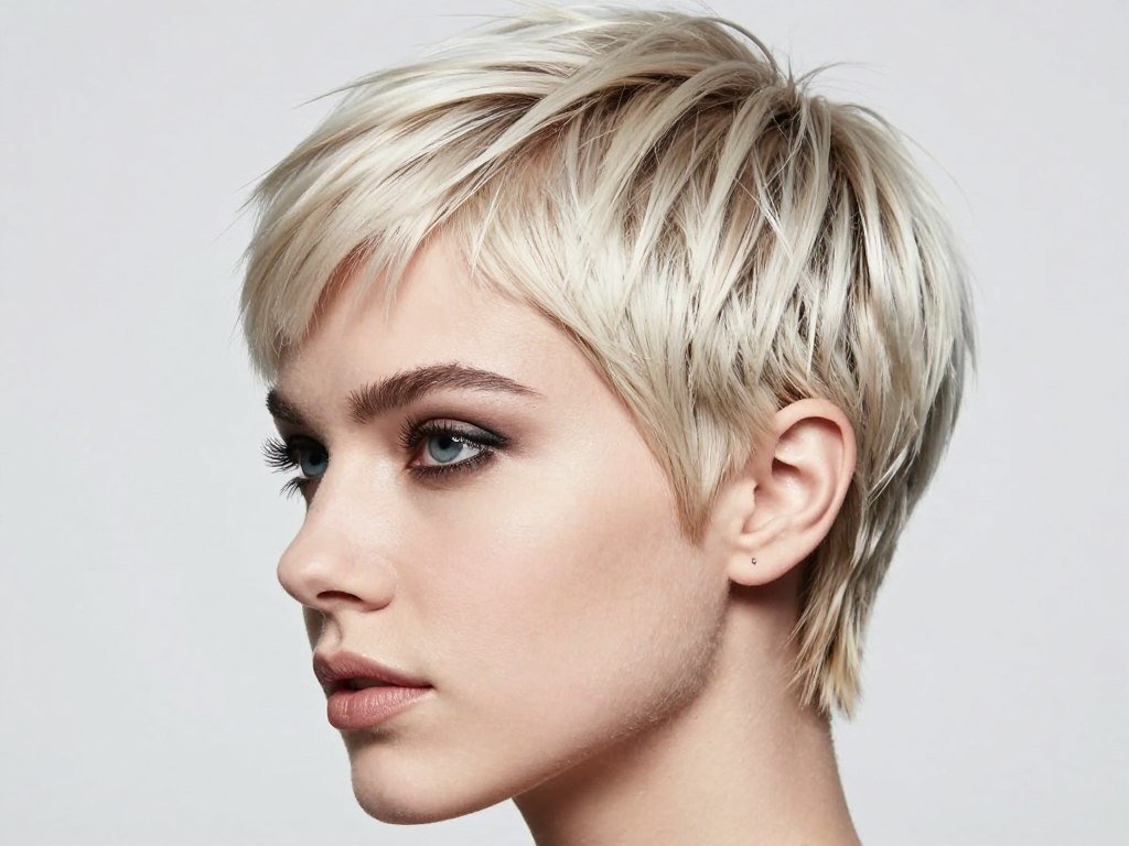 textured pixie wedding guest hairstyle