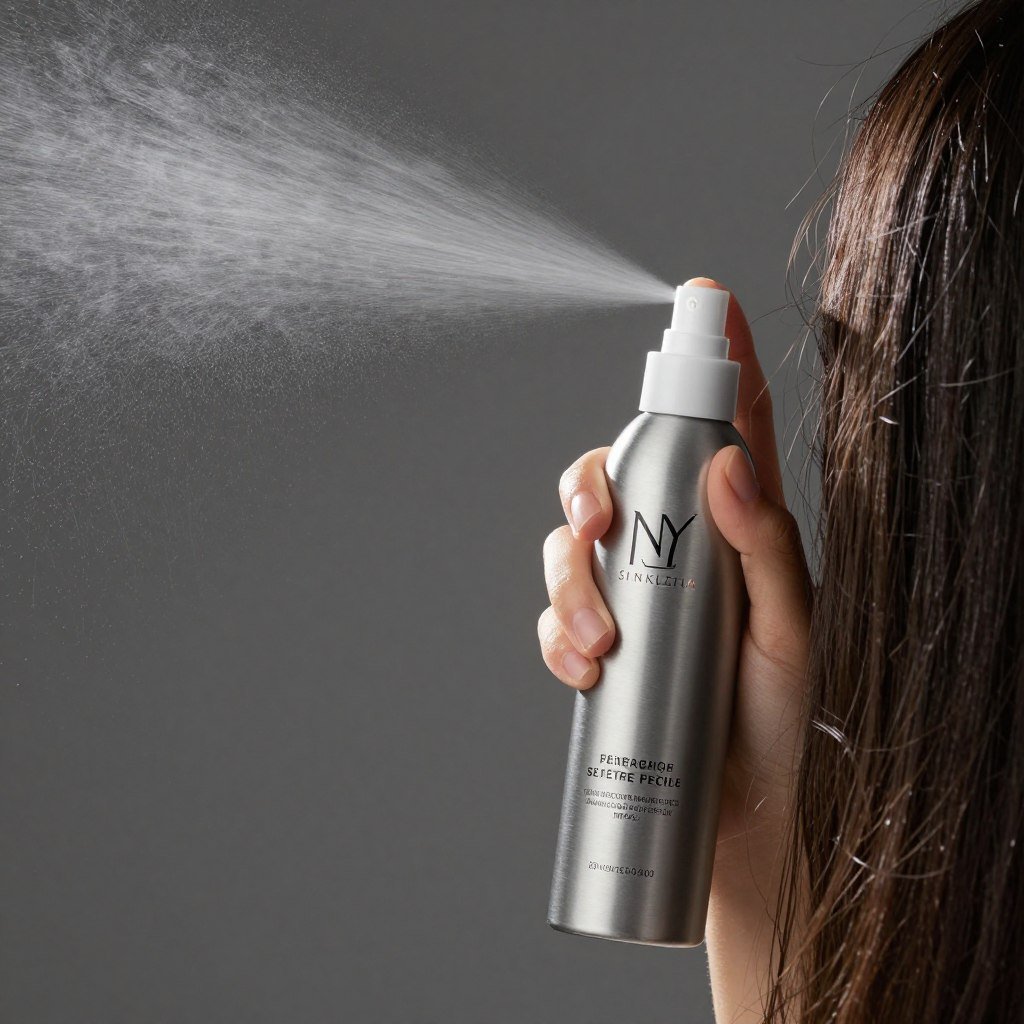 texturizing spray for fine hair adding body and structure