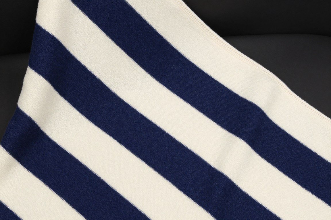 two-color stripe afghan pattern