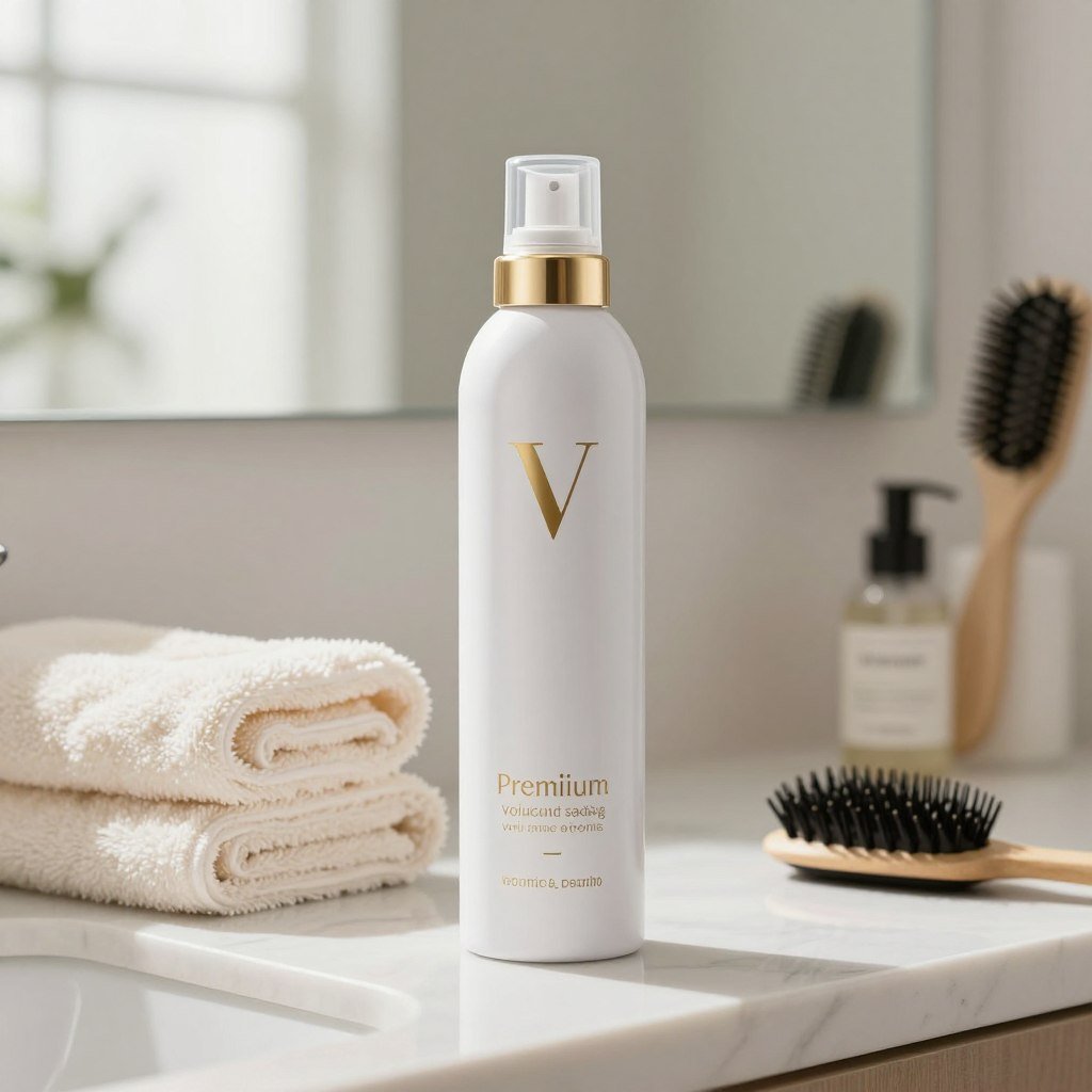 volumizing mousse for thin fine hair styling