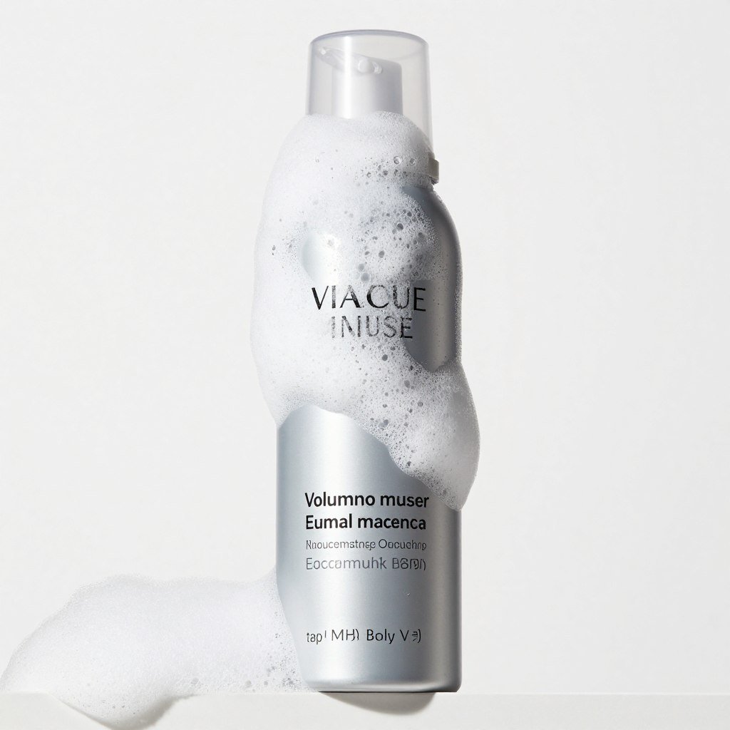 volumizing mousse product for thin hair