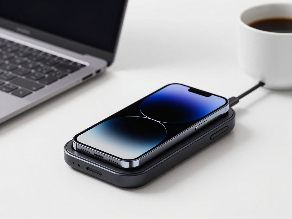 wireless phone charger fast charging pad sleek design