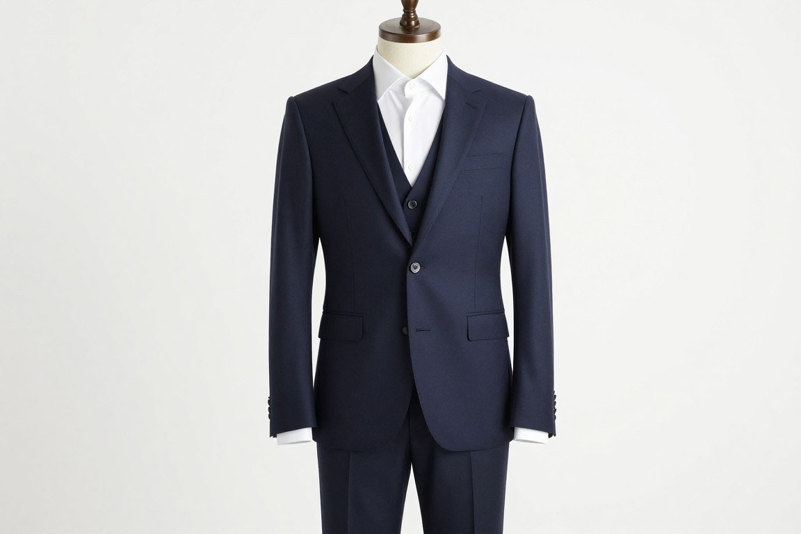 Business suit outfit for large bust