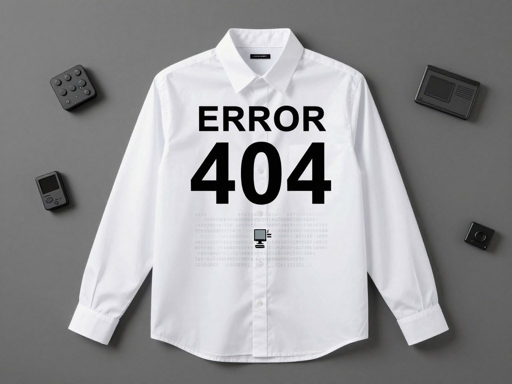 Clever Error 404 costume concept