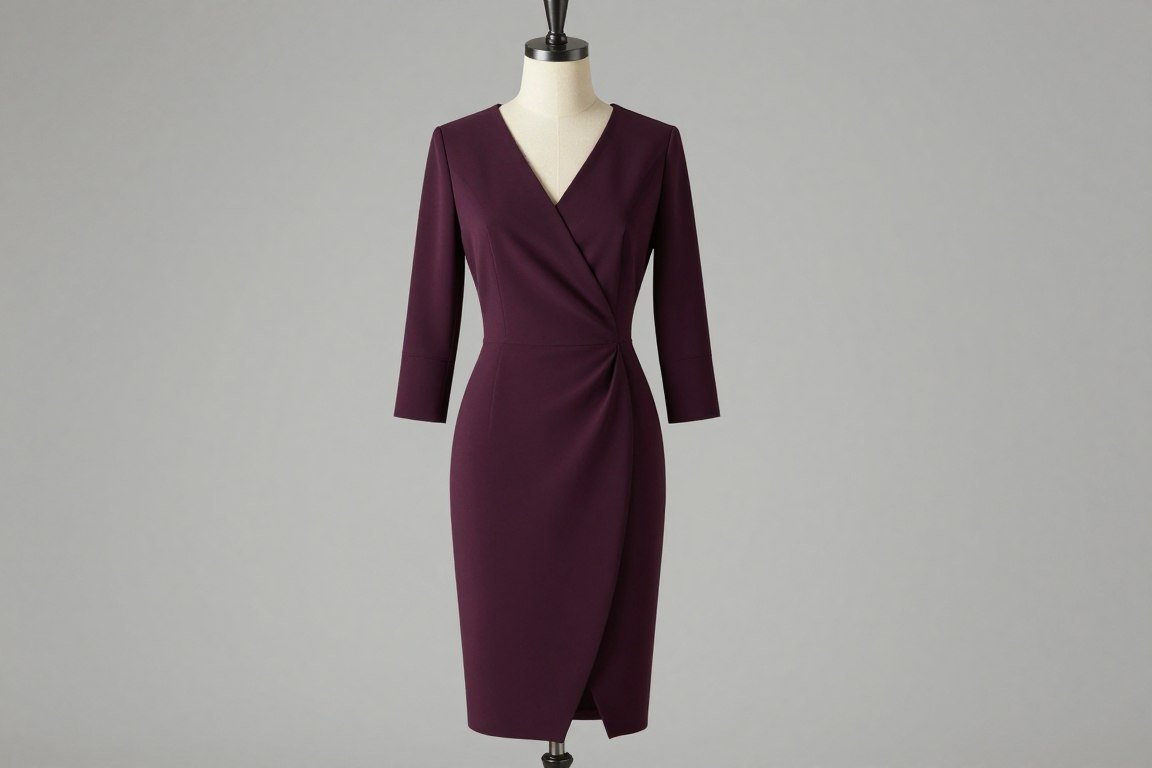 Cocktail dress for large bust