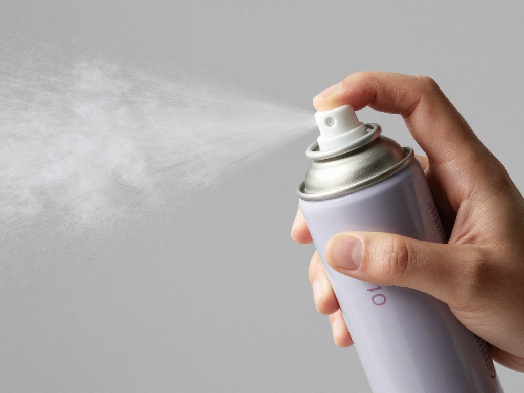 Curl mousse foam dispensed from can