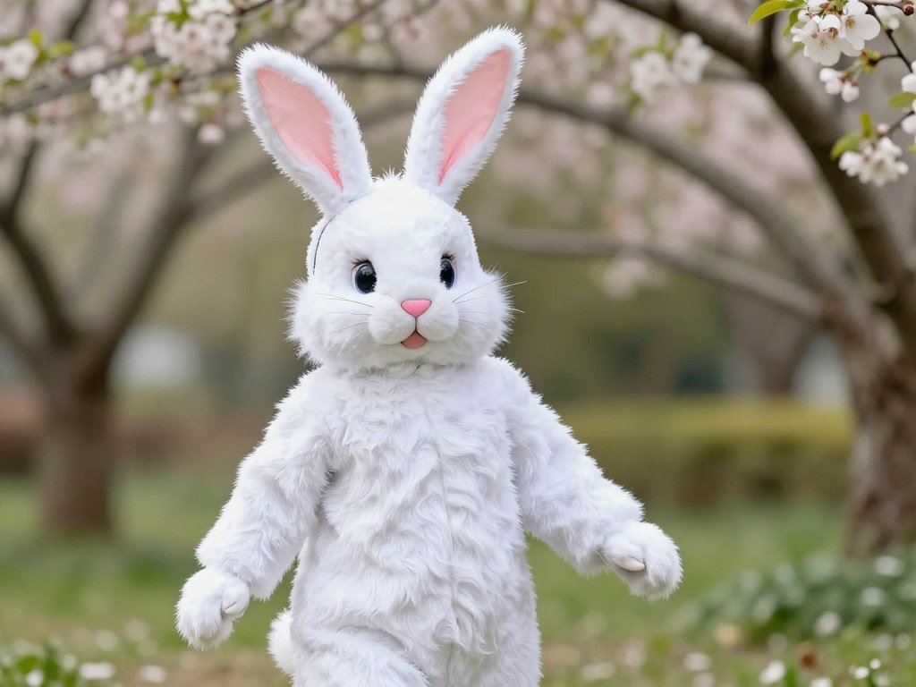 Cute bunny rabbit costume