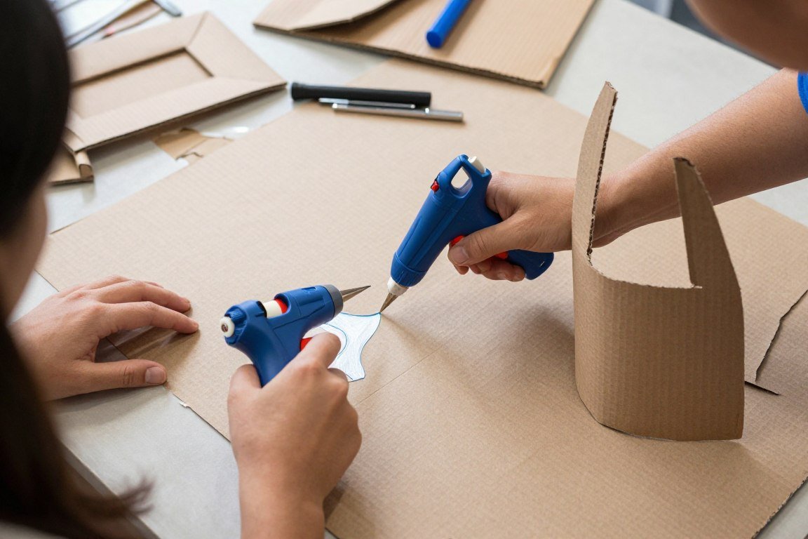 DIY costume creation process
