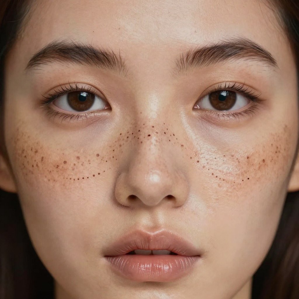 DIY freckles makeup for Weasley costumes