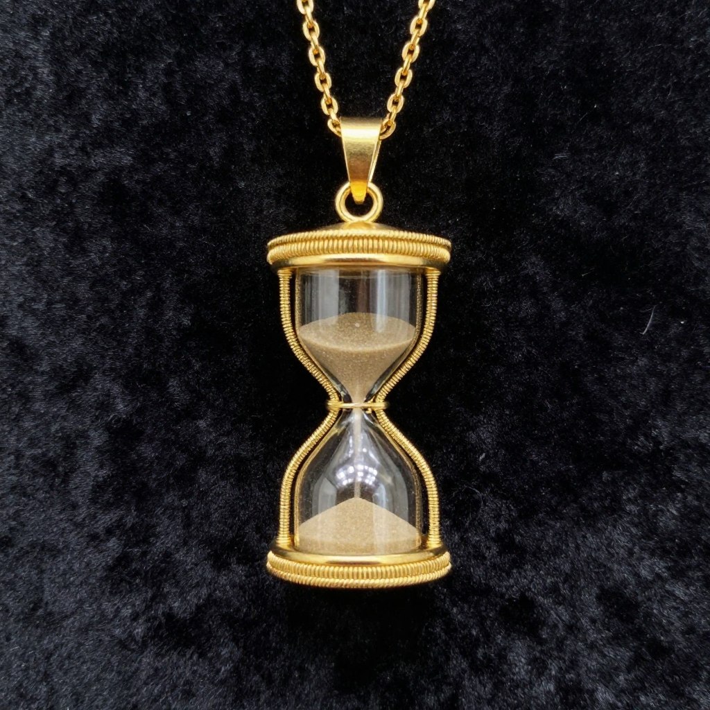 DIY time-turner necklace prop