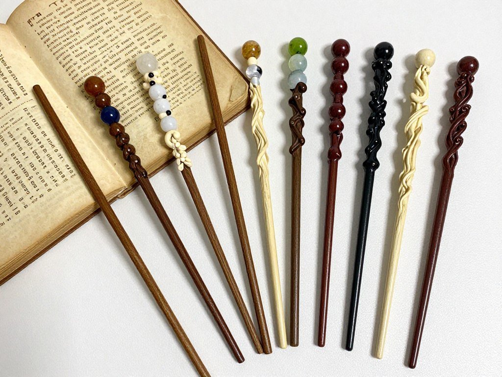 DIY wand collection Harry Potter