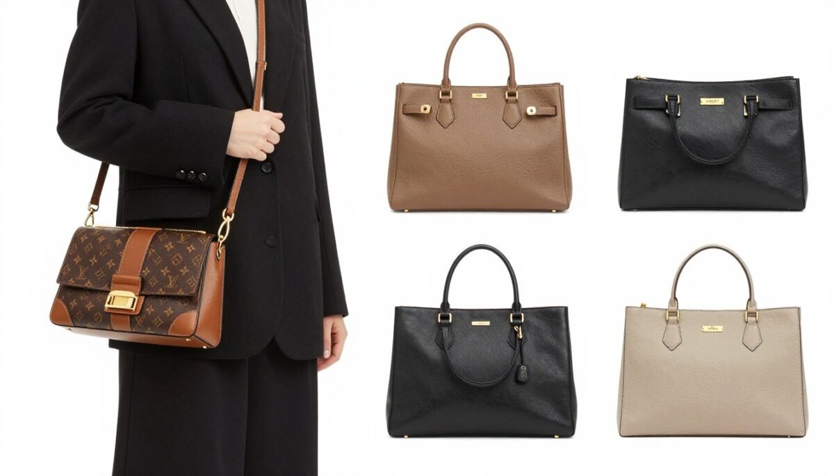 Different bag styles and proportions Different bag styles and proportions