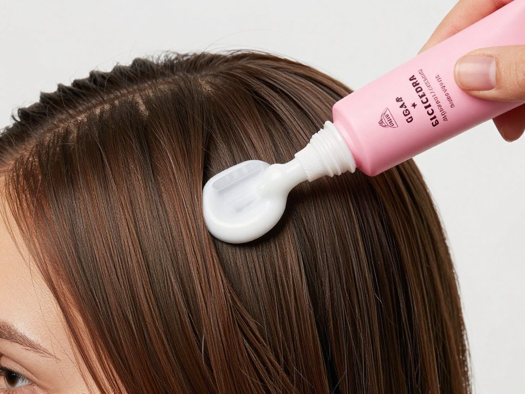 Edge control gel for laying baby hairs