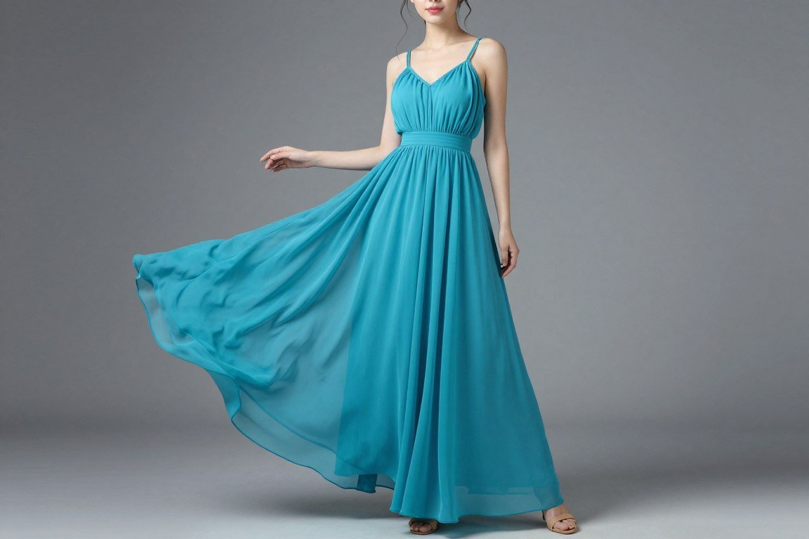 Empire waist maxi dress for summer