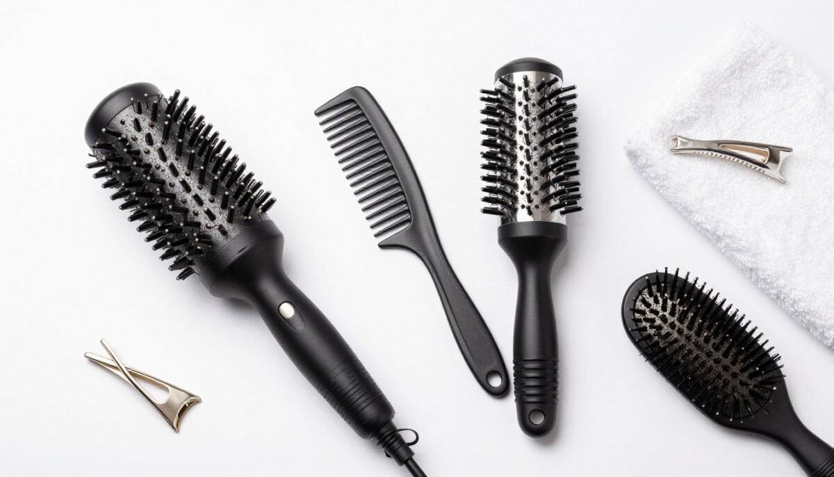 Essential curl styling tools including diffuser and wide-tooth comb Essential curl styling tools including diffuser and wide-tooth comb