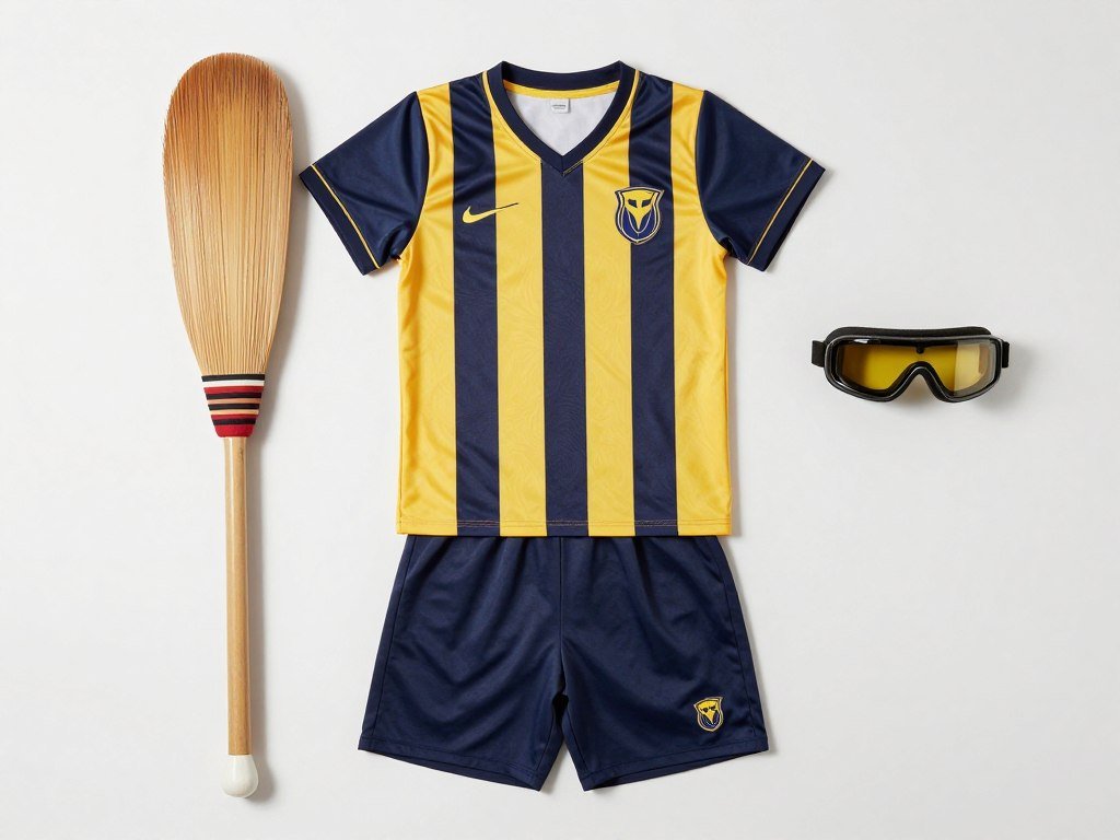 Fast Quidditch costume from athletic wear