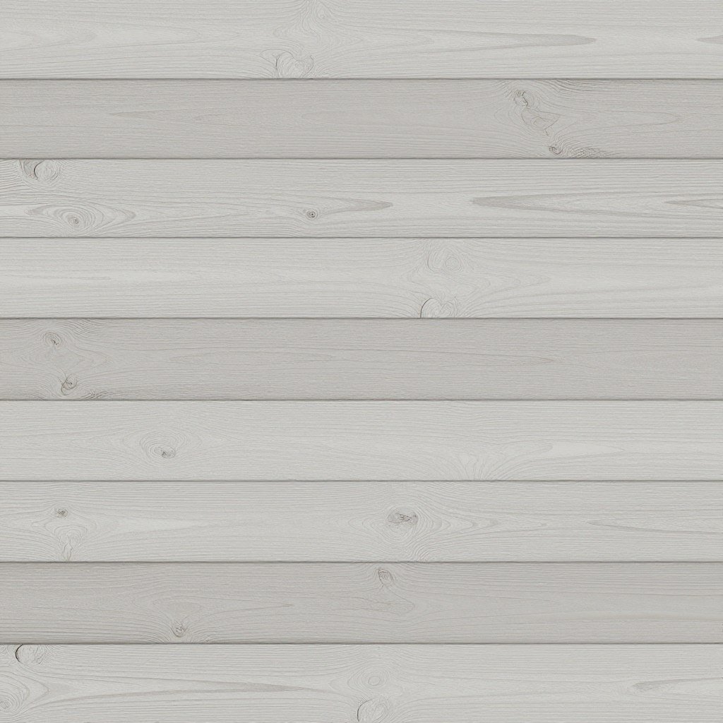 Faux wood plank wallpaper in weathered gray finish