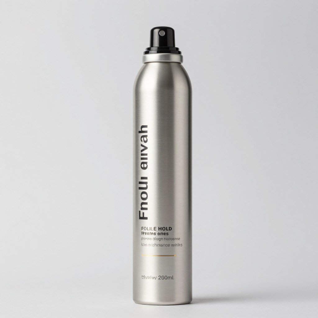 Flexible hold hairspray maintaining natural movement